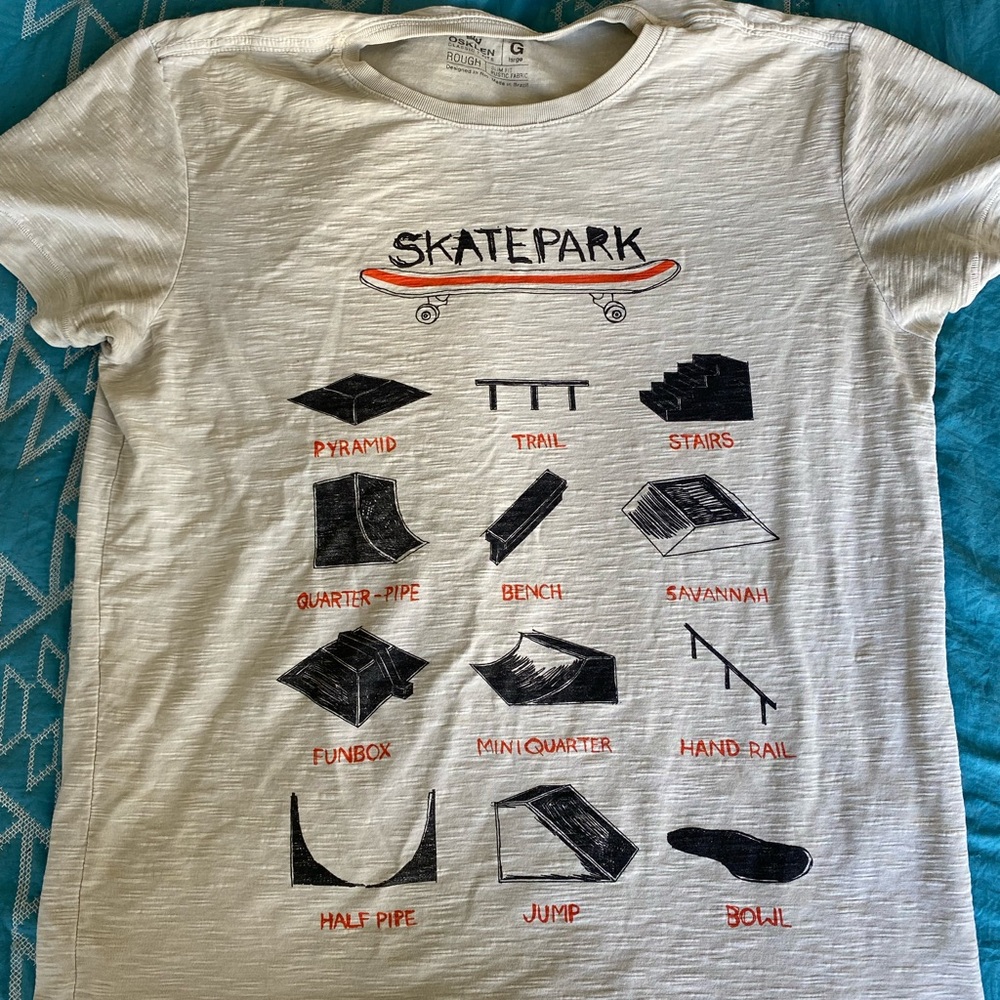 Cool skateboarding T-shirt